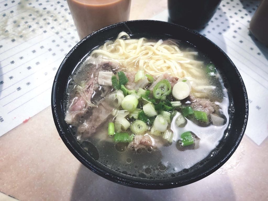 九記牛腩上湯牛腩伊麵