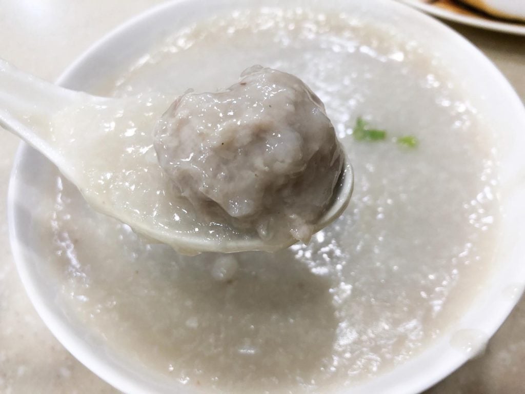 洪利粥店茶餐廳秘制肉丸粥