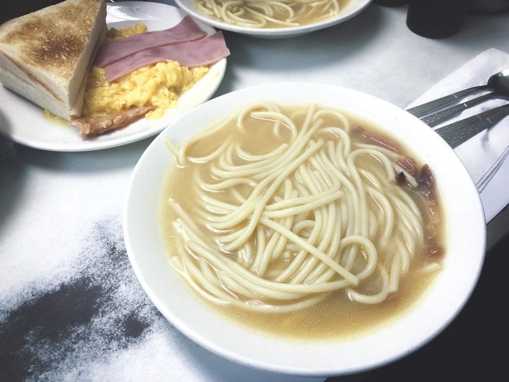 叉燒湯意粉