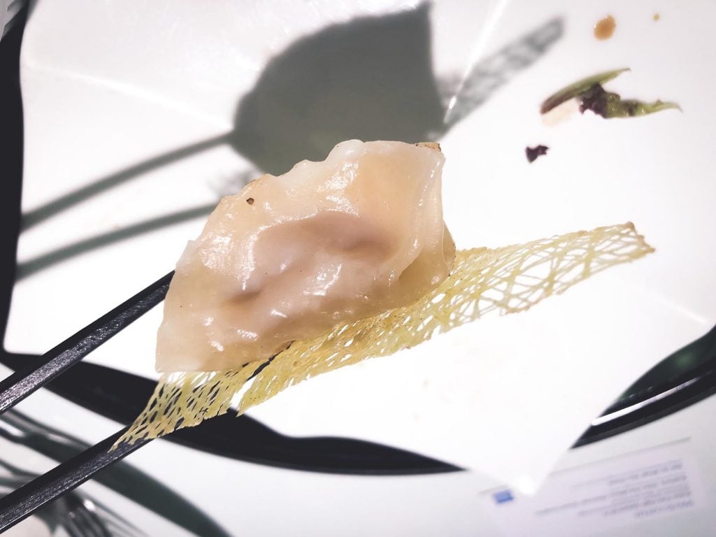 美國運通前菜鮮肉餃完整
