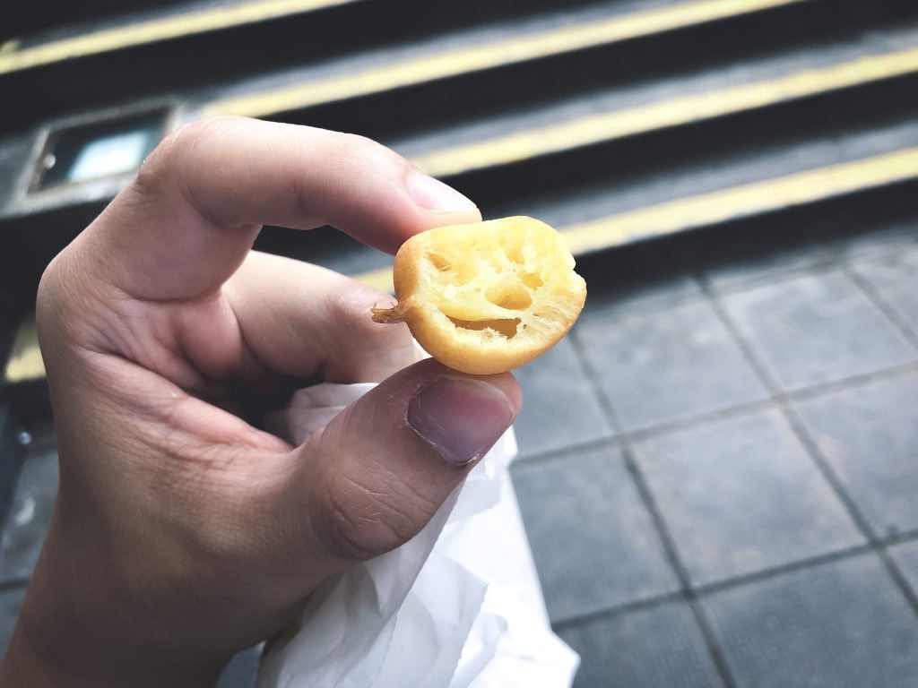 原味媽咪雞蛋仔側面