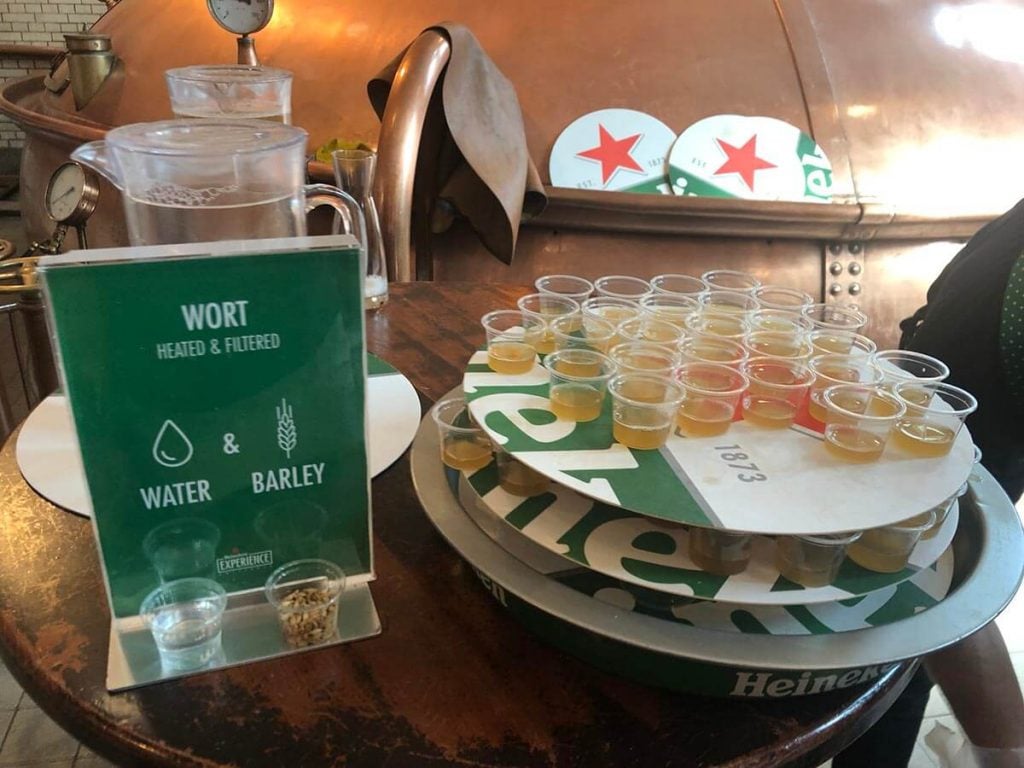 海尼根還沒發酵前小麥汁